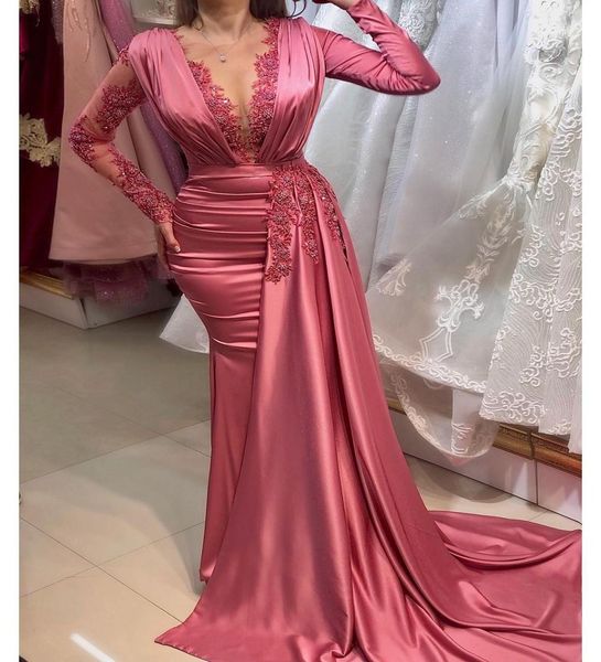 2021 plus size arabic aso ebi lace beaded mermaid prom dresses sheer neck long sleeves evening formal party second reception gowns2088224, Black
2021 plus size arabic aso ebi lace beaded mermaid prom dresses sheer neck long sleeves evening formal party second reception gowns2088224, Black