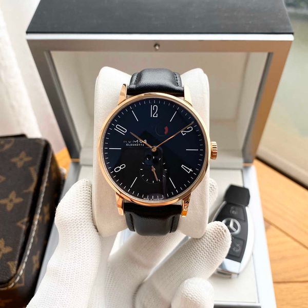 designer elegant men wrist watch nomos mechanical watches v6lj automatic movement uhr white dial back transparency with box, Slivery;brown
designer elegant men wrist watch nomos mechanical watches v6lj automatic movement uhr white dial back transparency with box, Slivery;brown