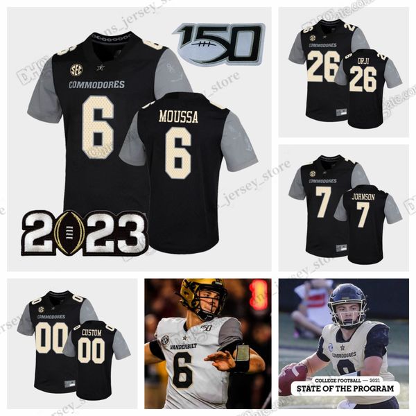 ncaa 2023 vanderbilt commodores college football jersey keyon henry-brooks jason brooks jr. gavin schoenwald randall haynie harrison smith m, Black
ncaa 2023 vanderbilt commodores college football jersey keyon henry-brooks jason brooks jr. gavin schoenwald randall haynie harrison smith m, Black