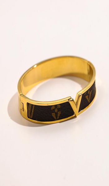 fashion 18k gold bangle bracelet classic design steel stamp bracelet luxury brand leather letters bracelets women love jewelry gif6228819, Black
fashion 18k gold bangle bracelet classic design steel stamp bracelet luxury brand leather letters bracelets women love jewelry gif6228819, Black