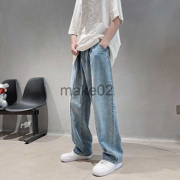 men's jeans zcsmll s3xlwideleg loose jeans men's spring and autumn japanese retro trend korean allmatch casual mopping long pants, Blue
men's jeans zcsmll s3xlwideleg loose jeans men's spring and autumn japanese retro trend korean allmatch casual mopping long pants, Blue