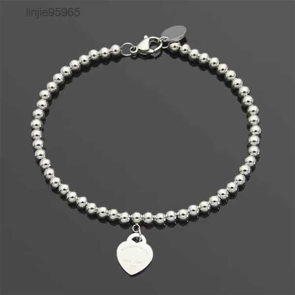new bead chain charm bracelet brand designer women's jewelry fashion classic stainless steel t bracelets christmas gift 22222, Golden;silver
new bead chain charm bracelet brand designer women's jewelry fashion classic stainless steel t bracelets christmas gift 22222, Golden;silver