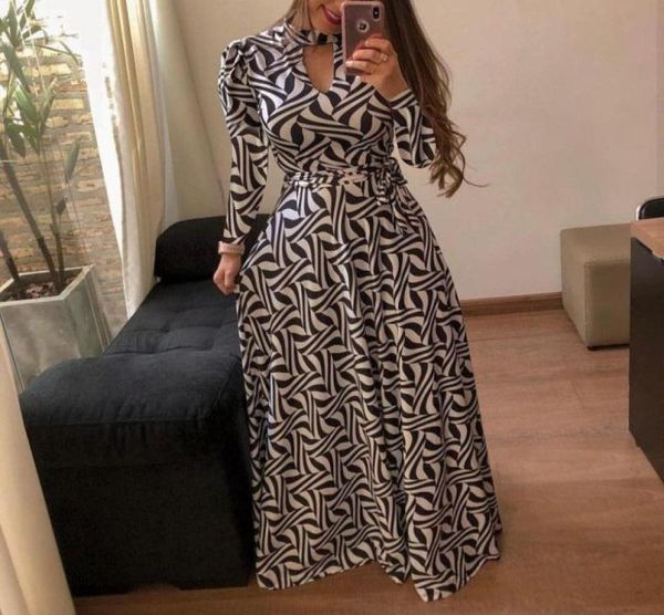 fashion new autumn women designer printed dress mid waist long sleeve casual maxi dress streetwear size s5xl whole7894244, Black;gray
fashion new autumn women designer printed dress mid waist long sleeve casual maxi dress streetwear size s5xl whole7894244, Black;gray