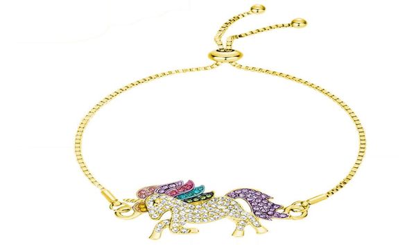 rhinestone unicorn charm bracelets for women silver gold fashion adjustable diamond horse pendant box chain girl lady gift bangle 9285122, Golden;silver
rhinestone unicorn charm bracelets for women silver gold fashion adjustable diamond horse pendant box chain girl lady gift bangle 9285122, Golden;silver