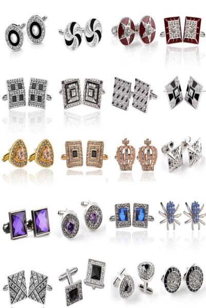 fashion french man cufflink designer crystal cuff links shell rhinestone silver black gold plated enamel business alloy shirt cuff4644669
fashion french man cufflink designer crystal cuff links shell rhinestone silver black gold plated enamel business alloy shirt cuff4644669