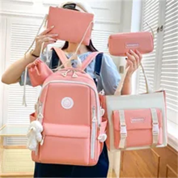 5 in 1 fashion women backpack multifunctional school bag for girls waterproof travel travel backpacks casual bookbags mochila a1, Black
5 in 1 fashion women backpack multifunctional school bag for girls waterproof travel travel backpacks casual bookbags mochila a1, Black