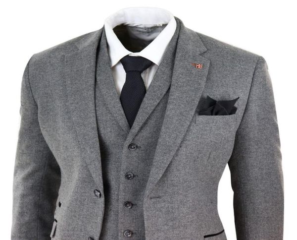 mens dark grey herringbone tweed 3 piece suits peaky blinders wool suit wool tweed suit jacket vest pants custom made wedding tuxe2712809, Black;gray
mens dark grey herringbone tweed 3 piece suits peaky blinders wool suit wool tweed suit jacket vest pants custom made wedding tuxe2712809, Black;gray