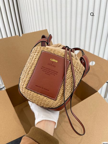 designer bag summer women's fashion woven in ken ya knitting crochet bag ch1oe straw bucket bag luxury shopping casual tote shoulder ba
designer bag summer women's fashion woven in ken ya knitting crochet bag ch1oe straw bucket bag luxury shopping casual tote shoulder ba
