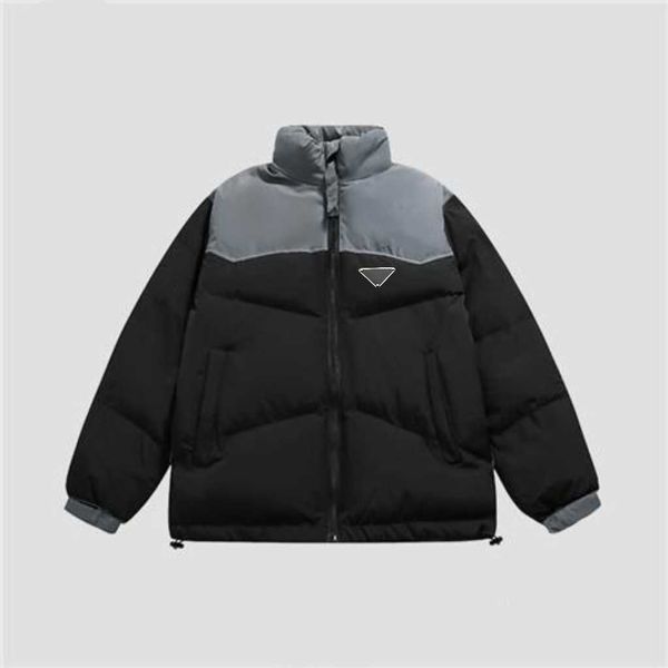 autumn and winter men's stand collar splicing loose down coat, cuff hem tightening, warm and no air leakage, two-color splicing, versio, Black
autumn and winter men's stand collar splicing loose down coat, cuff hem tightening, warm and no air leakage, two-color splicing, versio, Black