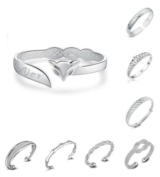 925 sterling silver bangles for women men open hand jewelry bohemian fashion bracelet chinese style adjustable cuff bracelets bang2572041, Black
925 sterling silver bangles for women men open hand jewelry bohemian fashion bracelet chinese style adjustable cuff bracelets bang2572041, Black
