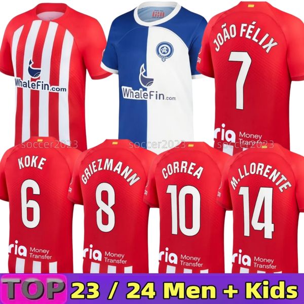 atletico madrids soccer jerseys griezmann 23 24 120th anniversary 2023 2024 m.llorente koke saul correa lemar football shirt men kids kit se, Black;yellow
atletico madrids soccer jerseys griezmann 23 24 120th anniversary 2023 2024 m.llorente koke saul correa lemar football shirt men kids kit se, Black;yellow