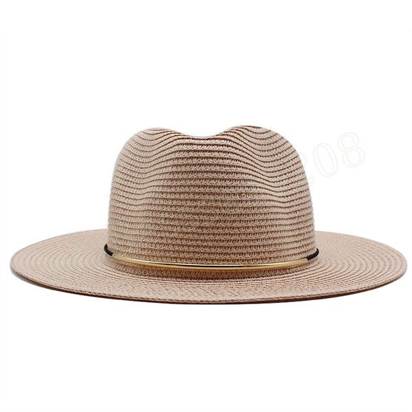 summer hat women panama straw hat fedora beach vacation wide brim visor casual summer sun hats for men sombrero, Blue;gray
summer hat women panama straw hat fedora beach vacation wide brim visor casual summer sun hats for men sombrero, Blue;gray