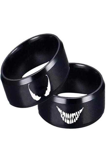 cluster rings 2021 classic movie venom biker ring black stainless steel hiphop men accessories jewelry6552513, Golden;silver
cluster rings 2021 classic movie venom biker ring black stainless steel hiphop men accessories jewelry6552513, Golden;silver