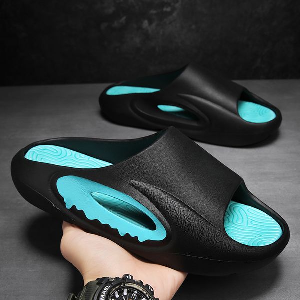 slippers fashion minimalist hollow design men slides platform eva slippers soft summer outdoor sandals casual men shoes 230713, Black
slippers fashion minimalist hollow design men slides platform eva slippers soft summer outdoor sandals casual men shoes 230713, Black