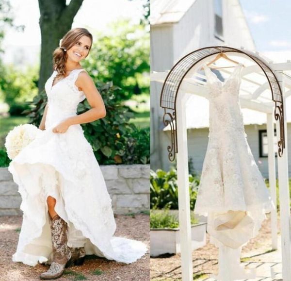 rustic cowgirl boots lace wedding dresses boho country bridal dresses applique wedding gowns vneck bohemian wedding gowns custom 4289928, White
rustic cowgirl boots lace wedding dresses boho country bridal dresses applique wedding gowns vneck bohemian wedding gowns custom 4289928, White