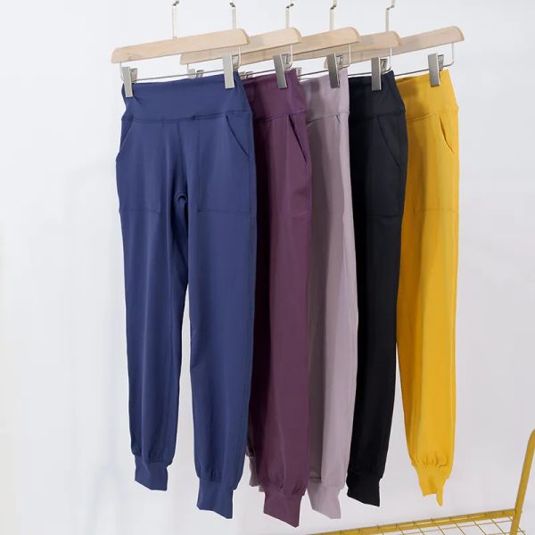 lu yoga pants spring and summer models women's sports high-waisted stretch yoga nine-minute trousers outside pockets drawstring feet el
lu yoga pants spring and summer models women's sports high-waisted stretch yoga nine-minute trousers outside pockets drawstring feet el
