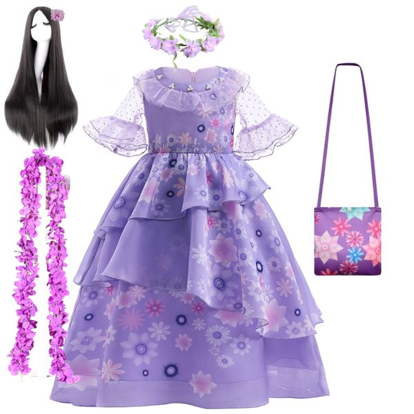 girl's dresses mirabel cosplay costumes encanto fancy princess dresses children birthday carnival party clothing kids clothes isabela d, Red;yellow
girl's dresses mirabel cosplay costumes encanto fancy princess dresses children birthday carnival party clothing kids clothes isabela d, Red;yellow