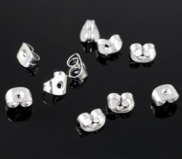 1000pcs 46mm stainless steel claspamphooks earring backjewelry accessoriesfit studs5444239, Silver
1000pcs 46mm stainless steel claspamphooks earring backjewelry accessoriesfit studs5444239, Silver