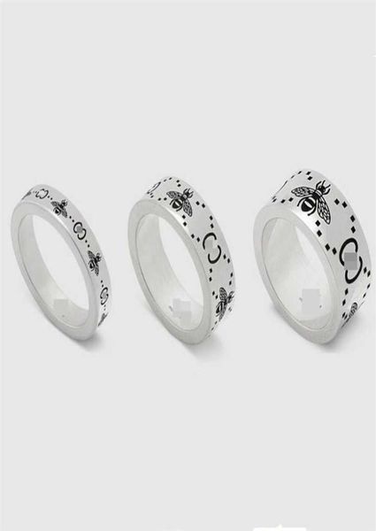 2023 jewelry new sterling silver classic double bee for men and women same style couple ring8444643
2023 jewelry new sterling silver classic double bee for men and women same style couple ring8444643