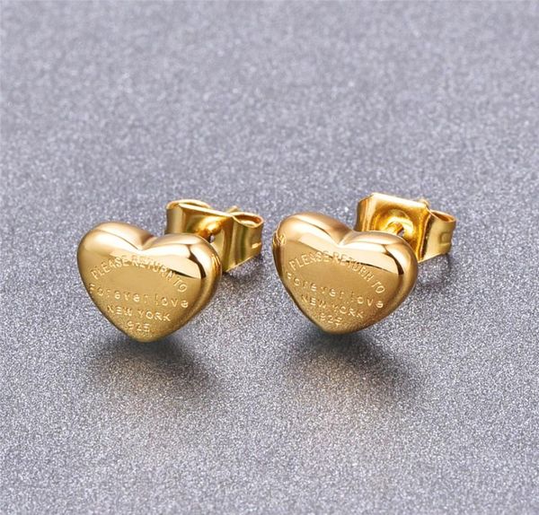 titanium rose gold color heart stud earrings love forever stainless steel woman stud earrings nice gift7505502, Golden;silver
titanium rose gold color heart stud earrings love forever stainless steel woman stud earrings nice gift7505502, Golden;silver