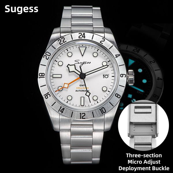 other watches sugess gmt watch of men automatic nh34 mechanical wristwatches dome sapphire crystal ar coating 10atm waterproof luxury s431 2, Slivery;black
other watches sugess gmt watch of men automatic nh34 mechanical wristwatches dome sapphire crystal ar coating 10atm waterproof luxury s431 2, Slivery;black