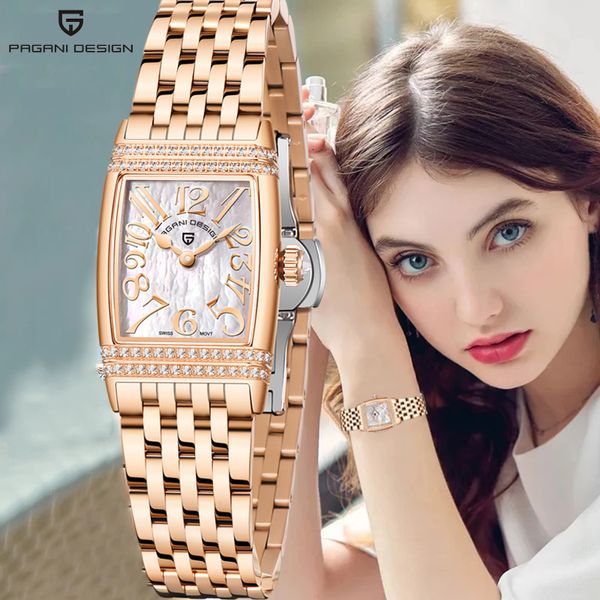 women s watches pagani design 22mm women quartz luxury sapphire glass leisure watch 50m waterproof stainless steel for 230714, Slivery;golden
women s watches pagani design 22mm women quartz luxury sapphire glass leisure watch 50m waterproof stainless steel for 230714, Slivery;golden