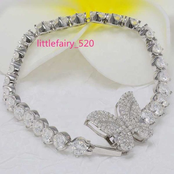 pendant necklaces hip hop jewelry def vvs1 5mm round moissanite tennis bracelet butterfly clasp silver925 women tennis chain, Silver
pendant necklaces hip hop jewelry def vvs1 5mm round moissanite tennis bracelet butterfly clasp silver925 women tennis chain, Silver