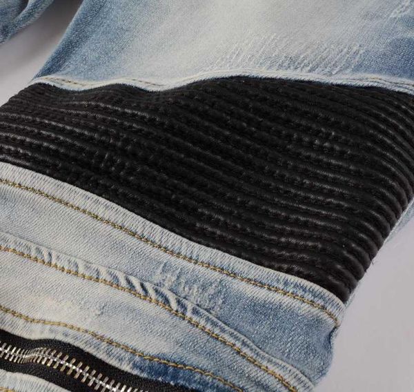 men039s jeans amri ripped pants fashion hip hop 606 version slim fitting motorcycle high street stitched zipper fit denim elast2231646, Blue
men039s jeans amri ripped pants fashion hip hop 606 version slim fitting motorcycle high street stitched zipper fit denim elast2231646, Blue