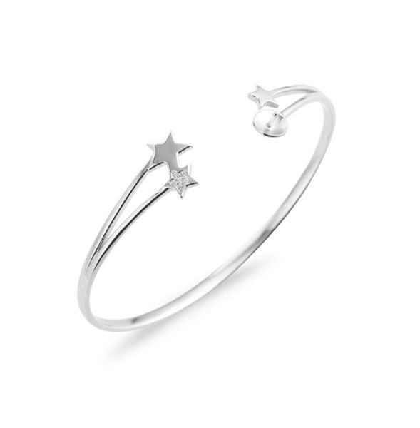 star bracelet settings pearl semi mount 925 sterling silver blank open bangle 3 pieces1771555, Slivery;crystal
star bracelet settings pearl semi mount 925 sterling silver blank open bangle 3 pieces1771555, Slivery;crystal