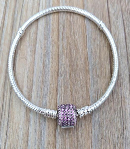 signature clasp bracelet fancy pink cz authentic 925 sterling silver fits european style jewelry charms & beads andy jewel 590723czs2891713, Golden;silver
signature clasp bracelet fancy pink cz authentic 925 sterling silver fits european style jewelry charms & beads andy jewel 590723czs2891713, Golden;silver
