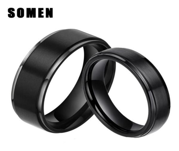 wedding rings 2pcs 6mm 8mm sets 100 pure titanium black couple bands engagement lovers jewelry alliance bague homme9202576, Slivery;golden
wedding rings 2pcs 6mm 8mm sets 100 pure titanium black couple bands engagement lovers jewelry alliance bague homme9202576, Slivery;golden