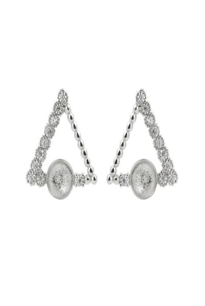 triangle earrings pearl settings zircon 925 sterling silver diy jewelry findings earring base blanks 5 pairs2538582, Slivery;crystal
triangle earrings pearl settings zircon 925 sterling silver diy jewelry findings earring base blanks 5 pairs2538582, Slivery;crystal