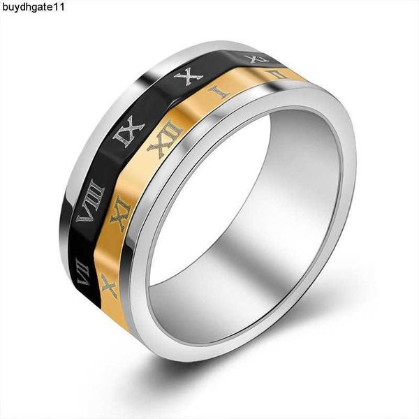 fashion accessories personalized three color rotating ring for men's trend stainless steel jewelry sa903, Silver
fashion accessories personalized three color rotating ring for men's trend stainless steel jewelry sa903, Silver
