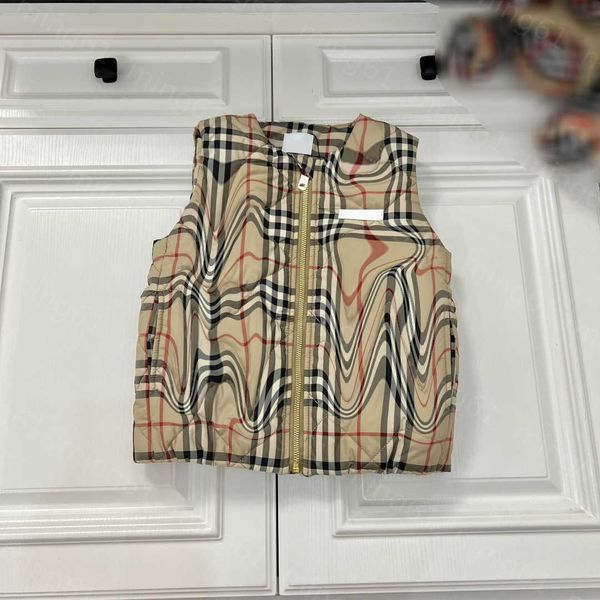 23ss kids jacket coats kids designer clothes boys leather logo zipper check waistcoat big kids baby clothes, Blue;gray
23ss kids jacket coats kids designer clothes boys leather logo zipper check waistcoat big kids baby clothes, Blue;gray
