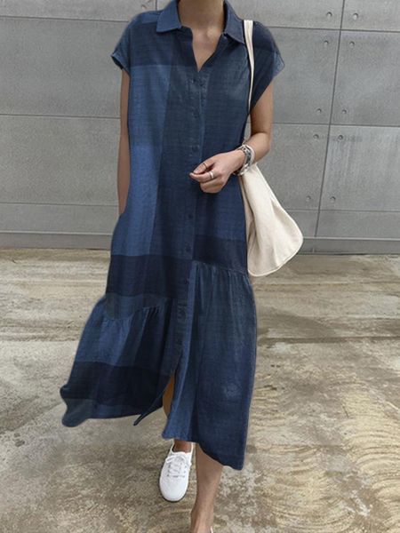 dresses women's summer sundress zanzea 2023 elegant solid shirt dress short sleeve maxi vestidos female casual lapel robe, Black;gray
dresses women's summer sundress zanzea 2023 elegant solid shirt dress short sleeve maxi vestidos female casual lapel robe, Black;gray