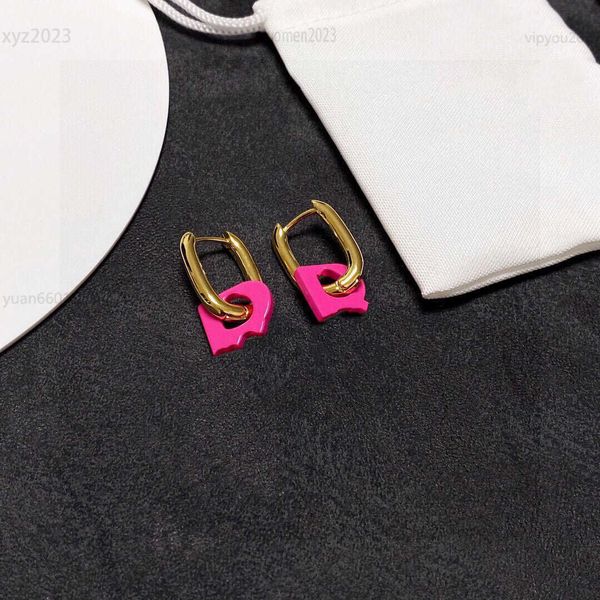 women designer earrings colorful letter pendant jewelry fashion letter logo steel seal ring ear pendants #including brand box, Golden;silver
women designer earrings colorful letter pendant jewelry fashion letter logo steel seal ring ear pendants #including brand box, Golden;silver