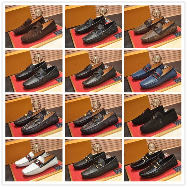 68 model men genuine leather designer slip on dress shoes brogues wedding party business flats classic brand casual loaferssize 38-46, Black
68 model men genuine leather designer slip on dress shoes brogues wedding party business flats classic brand casual loaferssize 38-46, Black