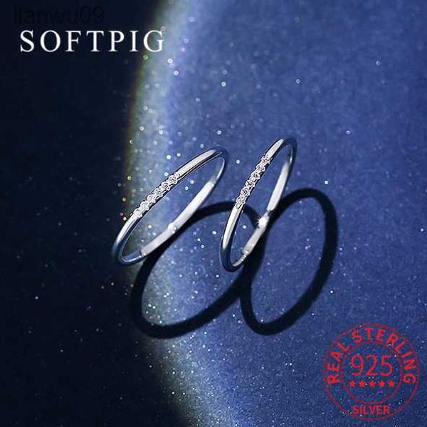 softpig real 925 sterling silver zircon round geometric ring for fashion women cute fine jewelry minimalist accessories gift l230704, Golden;silver
softpig real 925 sterling silver zircon round geometric ring for fashion women cute fine jewelry minimalist accessories gift l230704, Golden;silver