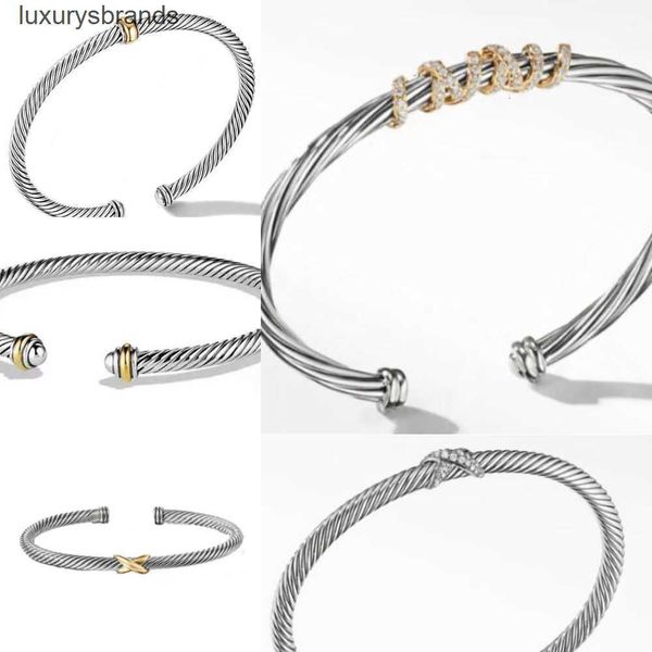 4mm thin fashion charm bracelet wire rope double color opening female bracelets jewelry luxurys designers women trend studded with diamonds, Golden;silver
4mm thin fashion charm bracelet wire rope double color opening female bracelets jewelry luxurys designers women trend studded with diamonds, Golden;silver