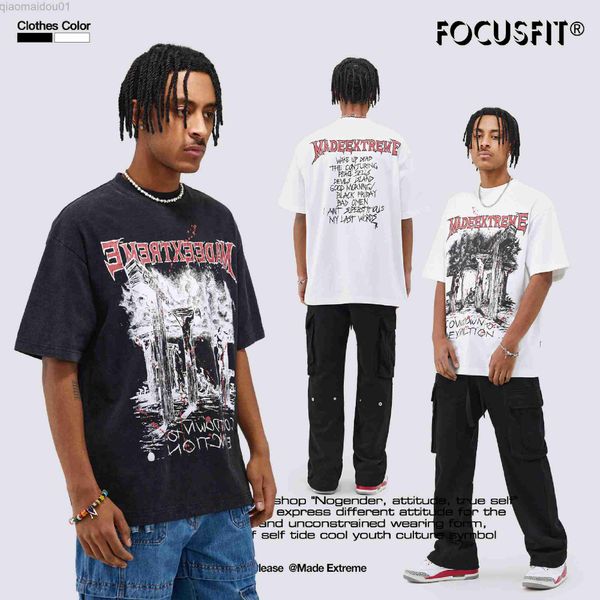 men's t-shirts american street men's restoring ancient ways is popular printed ink wash water do old t-shirt with short sleeves l2, White;black
men's t-shirts american street men's restoring ancient ways is popular printed ink wash water do old t-shirt with short sleeves l2, White;black