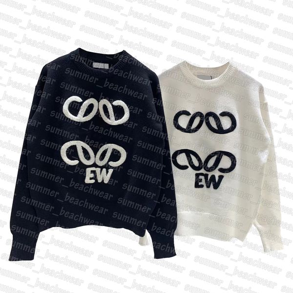 autumn winter knits women letters embroidered knitwear long sleeve knitted crew neck pullover, White
autumn winter knits women letters embroidered knitwear long sleeve knitted crew neck pullover, White