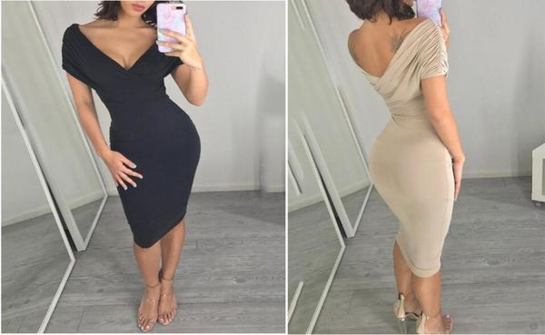 brand new women039s short sleeve dress deep vneck pure color party dress club clothes4548927, White;black
brand new women039s short sleeve dress deep vneck pure color party dress club clothes4548927, White;black