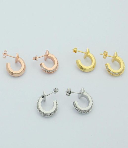 womens cring earrings studs designer jewelry with drill studs goldsilveryrose gold full brand as wedding christmas gift8105565, Golden;silver
womens cring earrings studs designer jewelry with drill studs goldsilveryrose gold full brand as wedding christmas gift8105565, Golden;silver