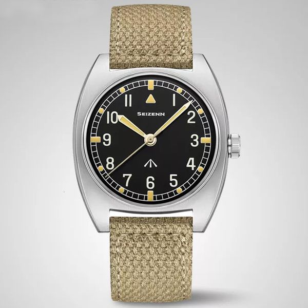 other watches merkur w10 vintage watch british military field mens mechanical hand wind luminous stain steel 38mm case 230714, Slivery;black
other watches merkur w10 vintage watch british military field mens mechanical hand wind luminous stain steel 38mm case 230714, Slivery;black