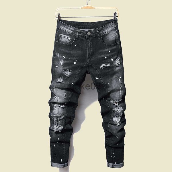 men's jeans men black skinny denim spot jeans male ripped stretch fit jeans men slim trousers fit long jeans pants streetwear casual je, Blue
men's jeans men black skinny denim spot jeans male ripped stretch fit jeans men slim trousers fit long jeans pants streetwear casual je, Blue