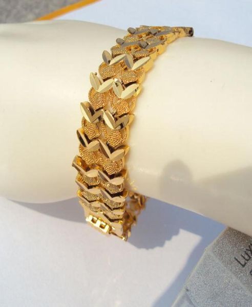 men and women 24k 24ct yellow fine gold layered wide euro curb link bracelet 26gram ladies s7364417364, Golden;silver
men and women 24k 24ct yellow fine gold layered wide euro curb link bracelet 26gram ladies s7364417364, Golden;silver