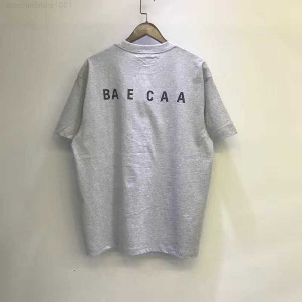 619s 2023 luxury designer mens women t shirt beige letter printed shirts short sleeve fashion brand bb men's and women's t-shirt c, White;black
619s 2023 luxury designer mens women t shirt beige letter printed shirts short sleeve fashion brand bb men's and women's t-shirt c, White;black