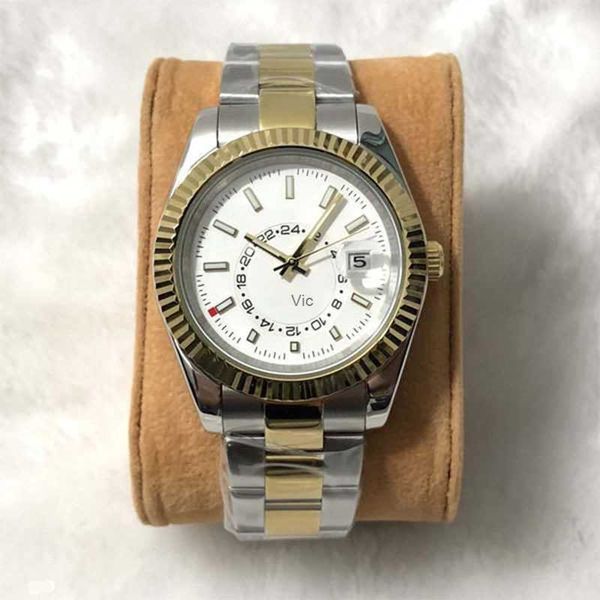 5a noble men's watches sky residents series gear bezel trend sapphire wristwatch band glass stainless steel automatic movement mechanic, Slivery;brown
5a noble men's watches sky residents series gear bezel trend sapphire wristwatch band glass stainless steel automatic movement mechanic, Slivery;brown