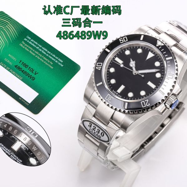 clean montre de luxe mens watches 41mm 3230 automatic mechanical movement ceramic bezel 904l steel case luxury watch wristwatches waterproof, Slivery;brown
clean montre de luxe mens watches 41mm 3230 automatic mechanical movement ceramic bezel 904l steel case luxury watch wristwatches waterproof, Slivery;brown