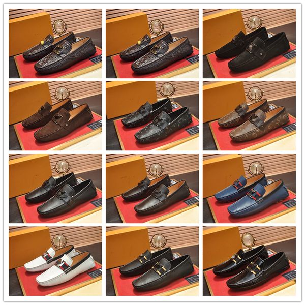 68 model designers shoes mens fashion loafers genuine leather men business office work formal dress shoes brand designer party wedding flat, Black
68 model designers shoes mens fashion loafers genuine leather men business office work formal dress shoes brand designer party wedding flat, Black